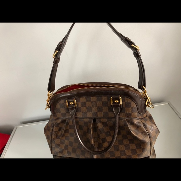 Authentic LV Damier Ebne Trevi PM Bag - Picture 3 of 8